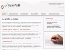 Tablet Screenshot of csezosoft.hu